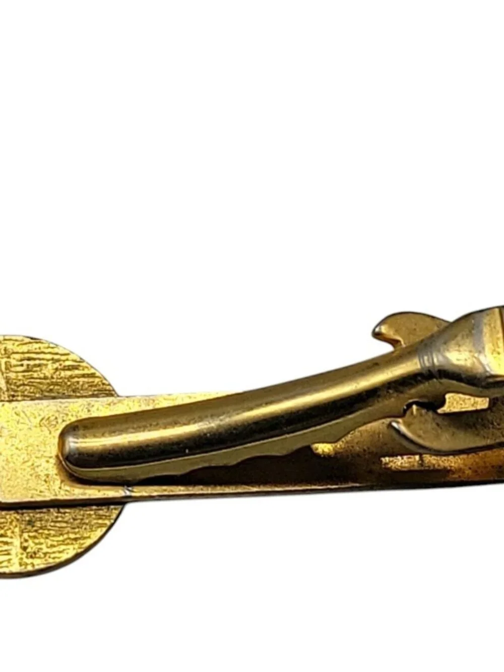 Richard Nixon Presidential Seal Tie bar Original White House Gift Gold Plated